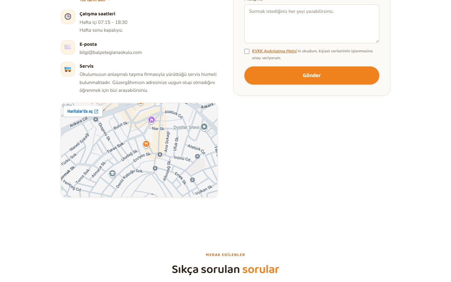 Balpeteği Anaokulu - Web & SEO