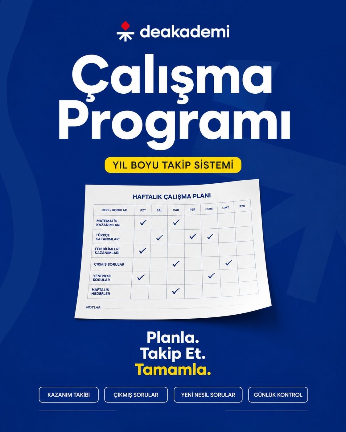 Instagram gönderisi: yıl boyu takip sistemi ve çalışma programı
