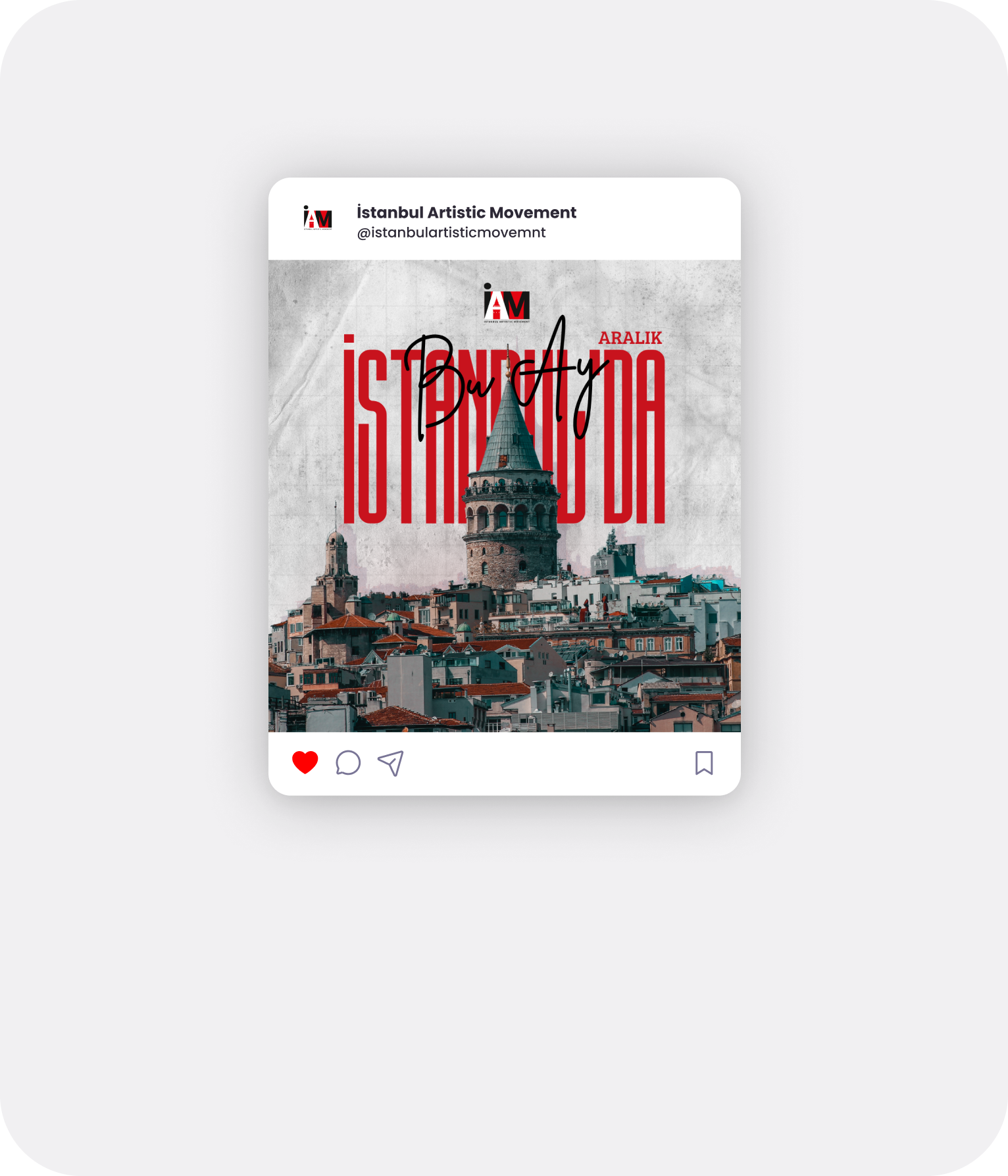 IAM – İstanbul Artistic Movement