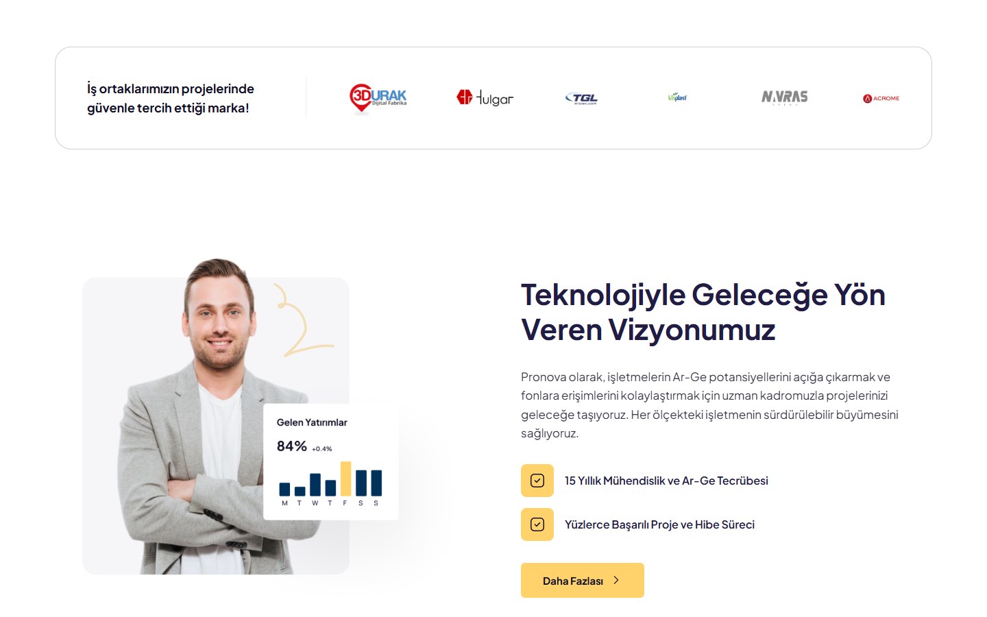 Pronova Danışmanlık - Web Sitesi