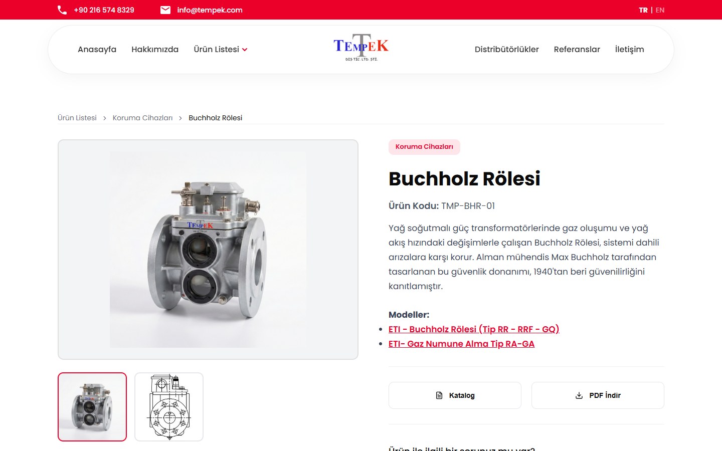 Tempek - Kurumsal Web Sitesi