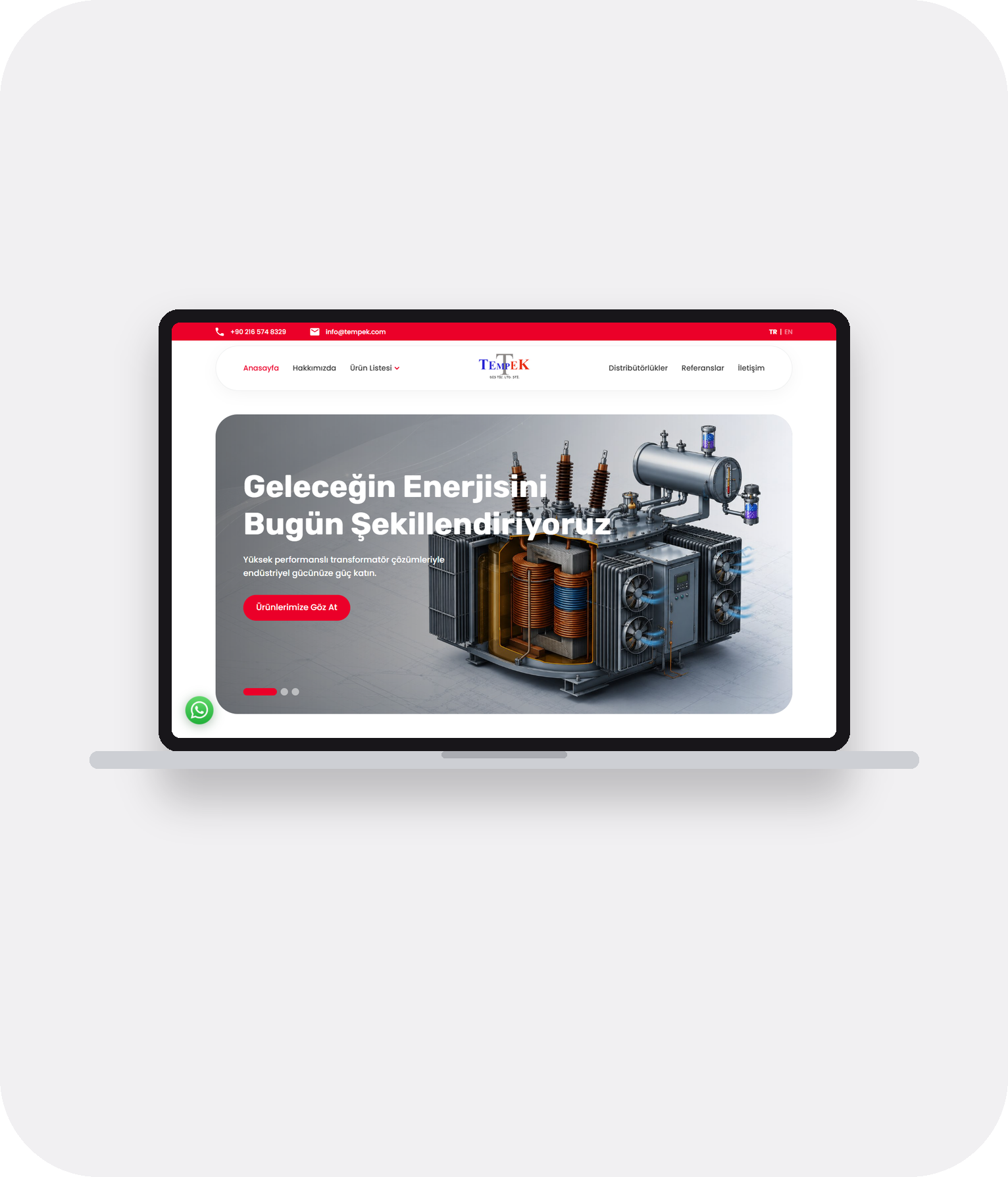 Tempek - Kurumsal Web Sitesi