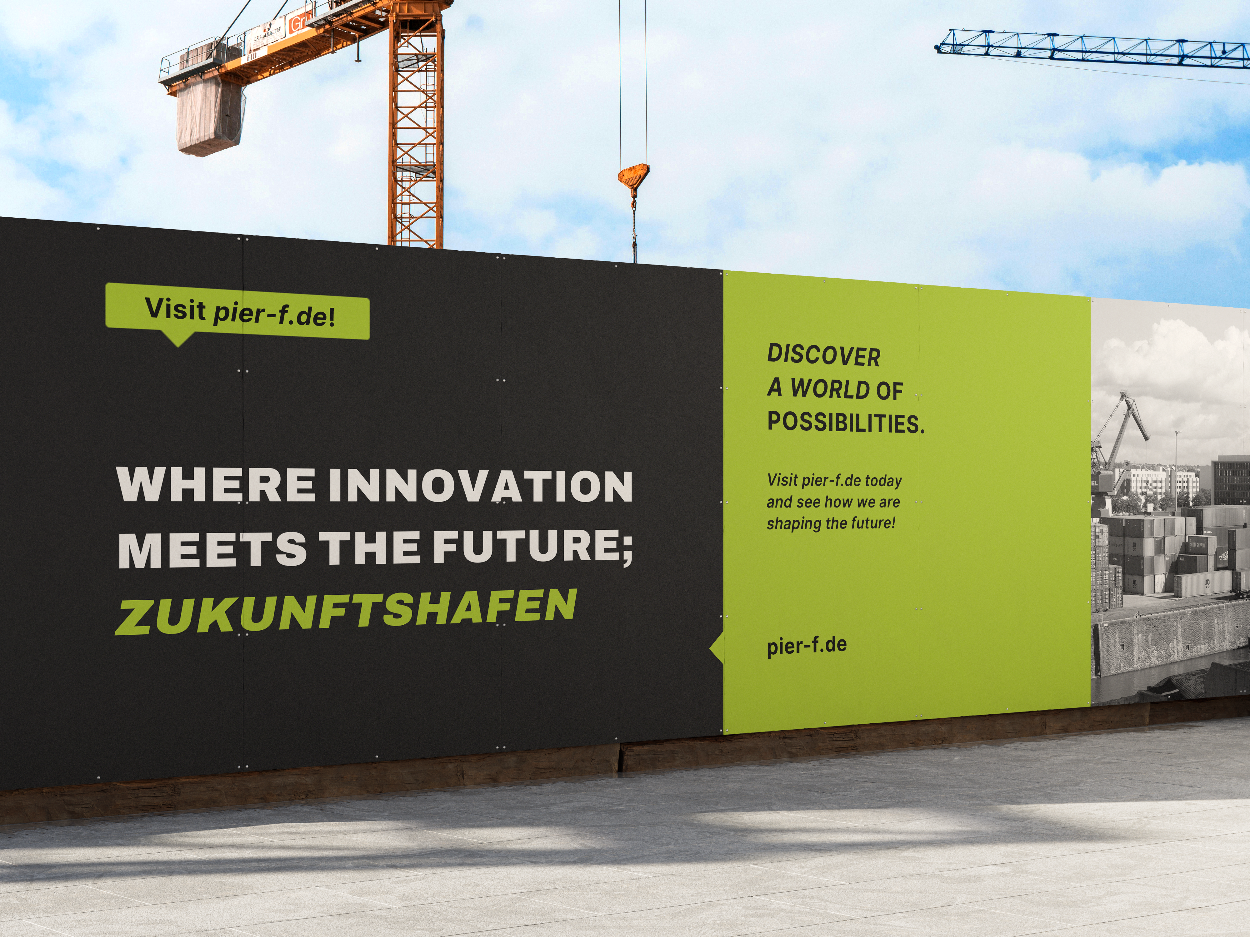 Zukunftshafen / Pier-F – Marka Deneyimi